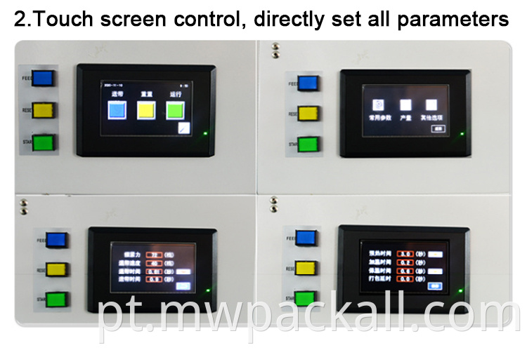 Máquina de pacote de correia automática de papel de caixa de caixa de caixa/ Instruções automáticas Máquina de pacote